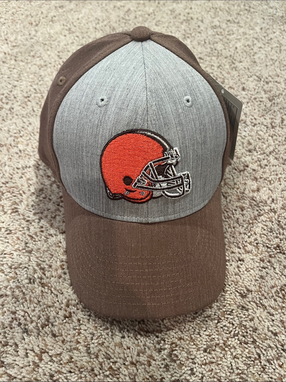 47 NFL Cleveland Brown’s Gray and Brown Hat